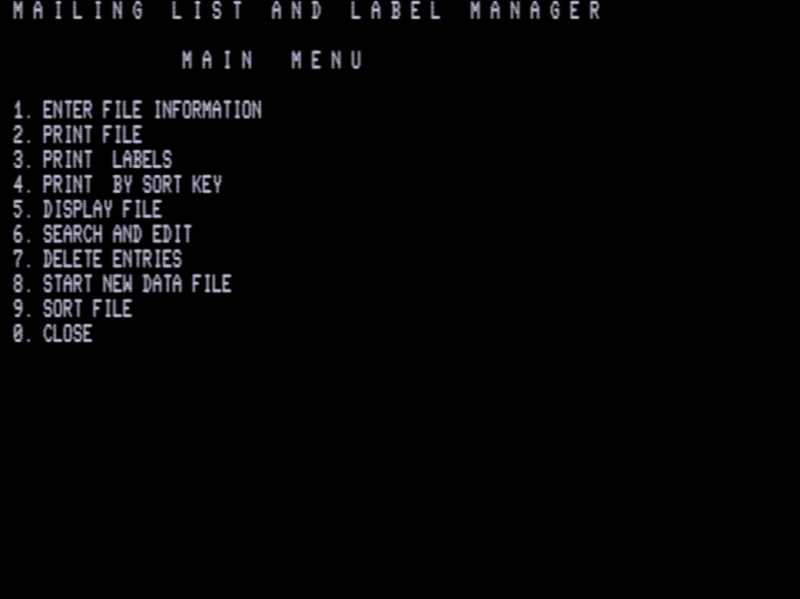 Screen shot